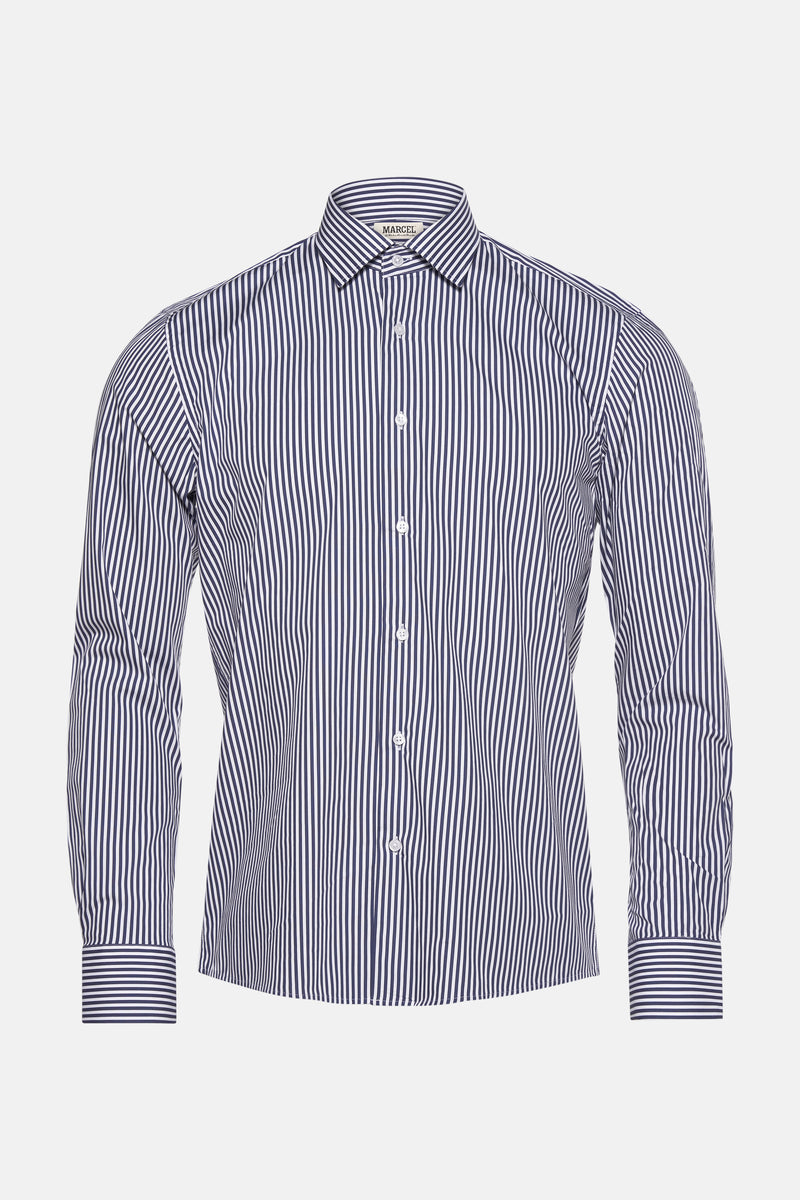 Chemise (manches longues) Bleu - Le Fabuleux Marcel de Bruxelles