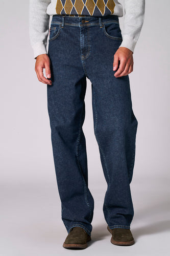 Jeans straight mid blue denim - Le Fabuleux Marcel de Bruxelles
