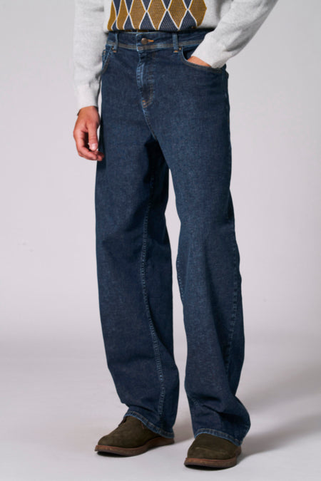 Jeans straight mid blue denim - Le Fabuleux Marcel de Bruxelles