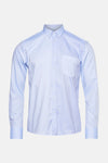 Chemise à manches longues - bleu