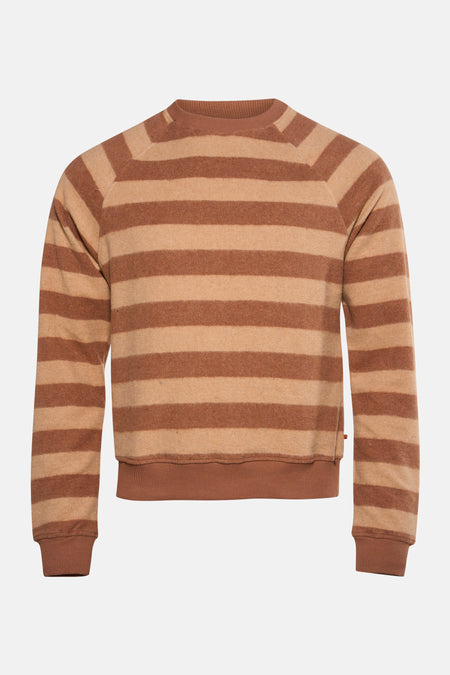 Sweater met ronde hals beige - Le Fabuleux Marcel de Bruxelles