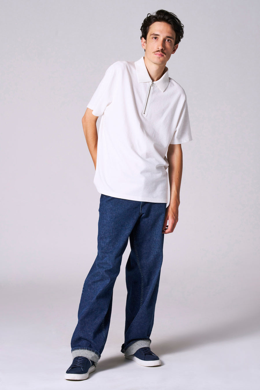 Polo à manches courtes - blanc - Le Fabuleux Marcel de Bruxelles