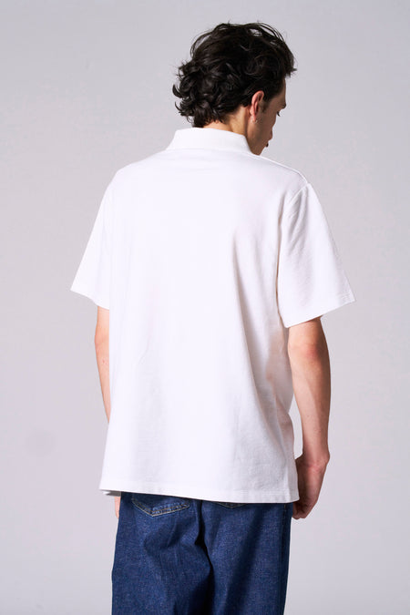 Polo met korte mouwen - wit