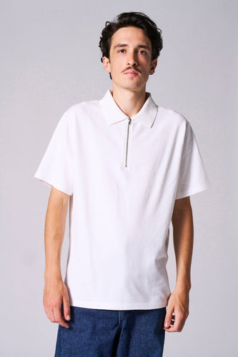 Polo à manches courtes - blanc - Le Fabuleux Marcel de Bruxelles