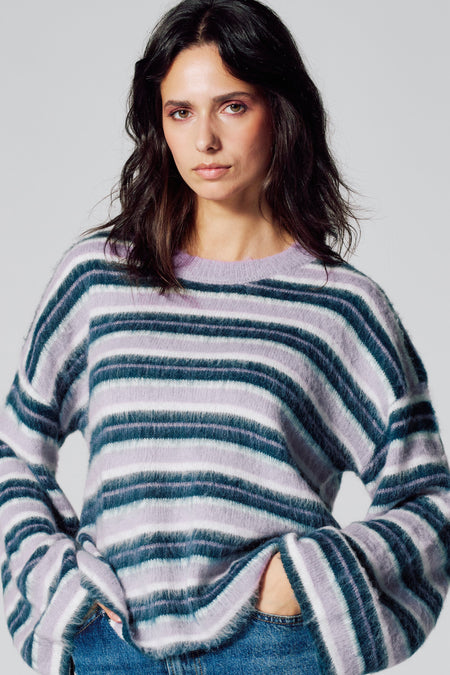 Trui met ronde hals Multicolor - Le Fabuleux Marcel de Bruxelles