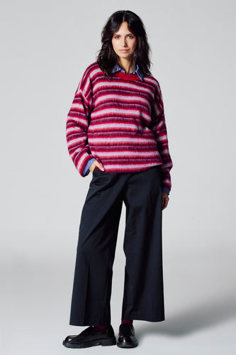 Pull à col rond - multicolore - Le Fabuleux Marcel de Bruxelles