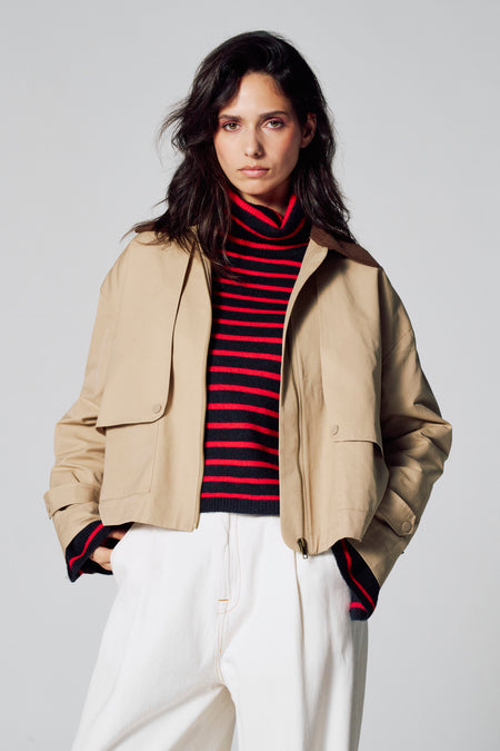 Veste courte Beige - Le Fabuleux Marcel de Bruxelles
