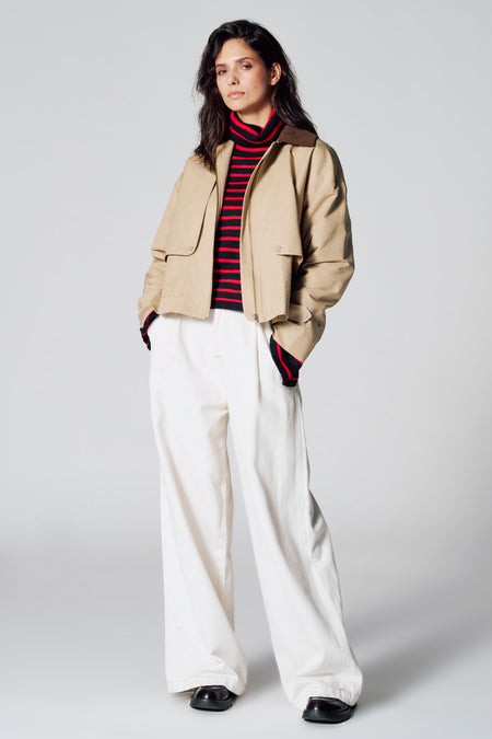 Veste courte Beige - Le Fabuleux Marcel de Bruxelles