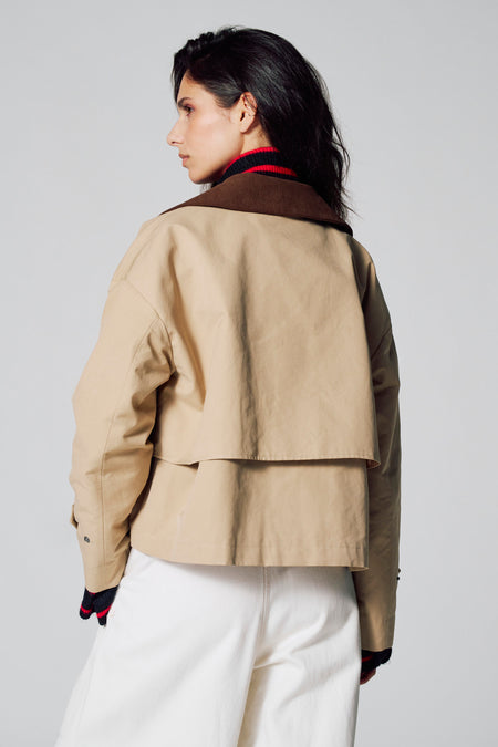Veste courte Beige - Le Fabuleux Marcel de Bruxelles