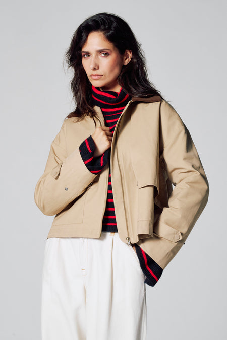 Veste courte Beige - Le Fabuleux Marcel de Bruxelles