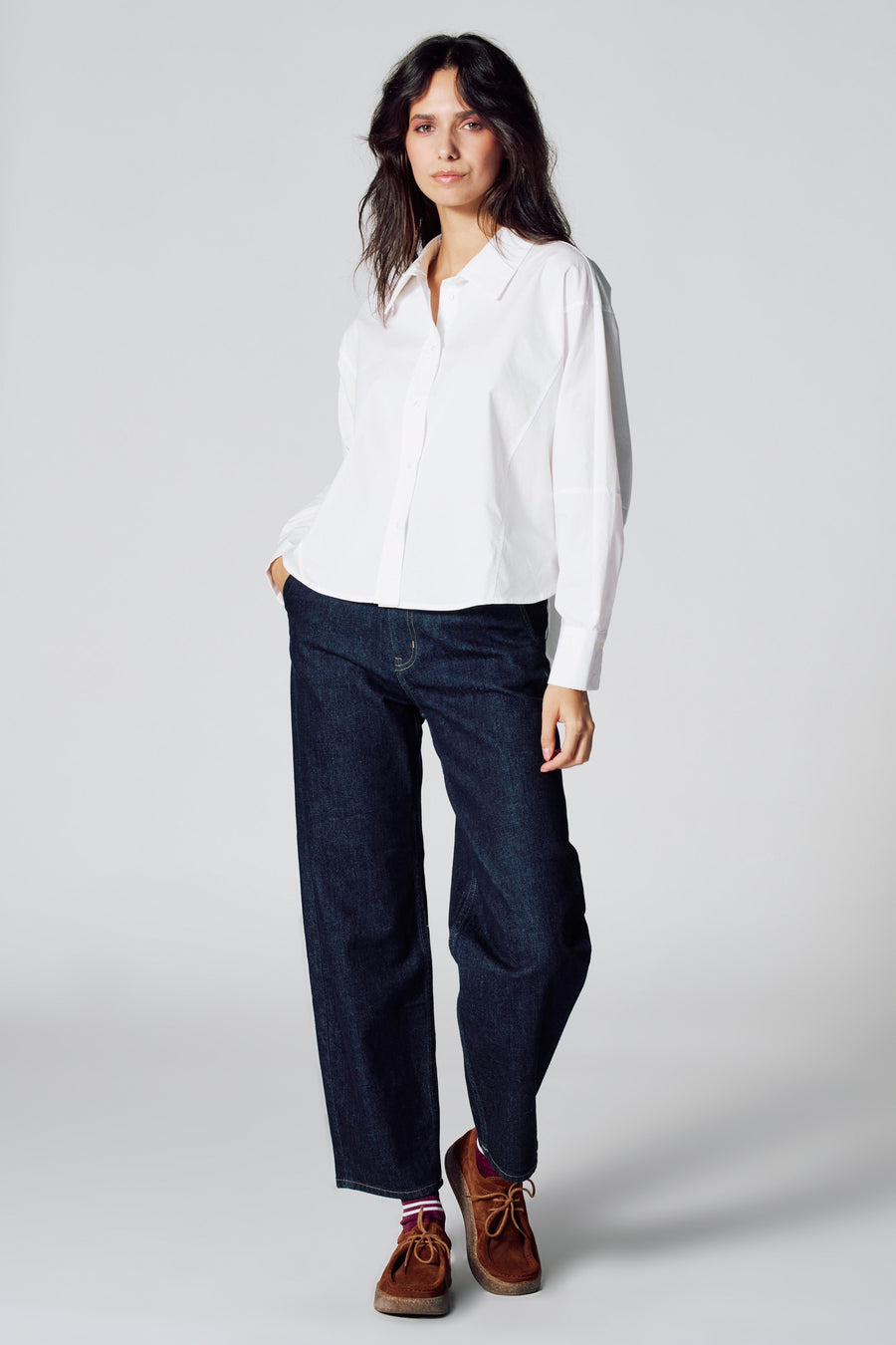 Chemise à manches longues - blanc - Le Fabuleux Marcel de Bruxelles