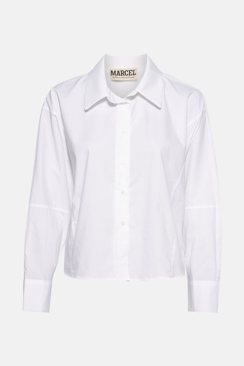 Hemd (lange mouwen) Wit - Le Fabuleux Marcel de Bruxelles