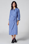 Robes manches longues Dark blue denim - Le Fabuleux Marcel de Bruxelles