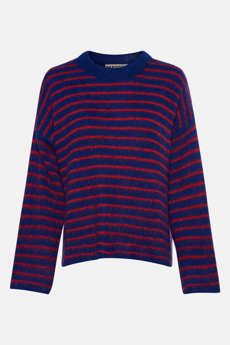 Pull met ronde hals - multicolor