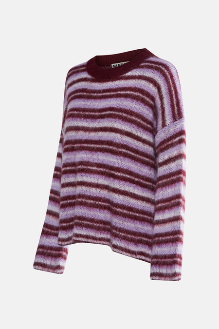Pull met ronde hals - multicolor