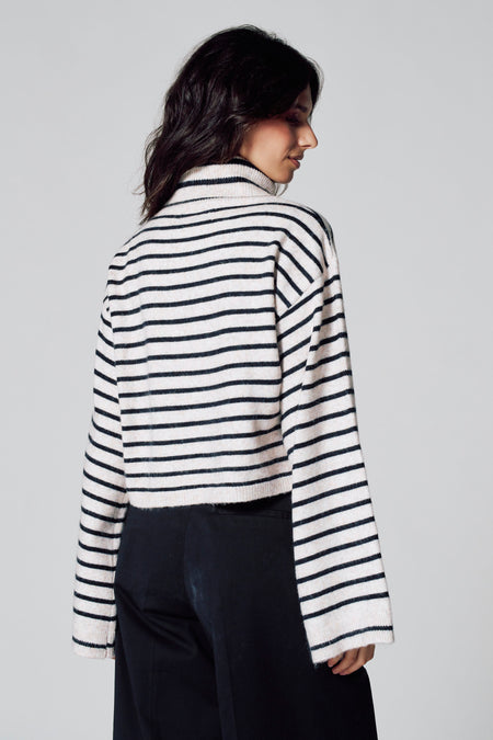 Pull col roulé Multicolore - Le Fabuleux Marcel de Bruxelles