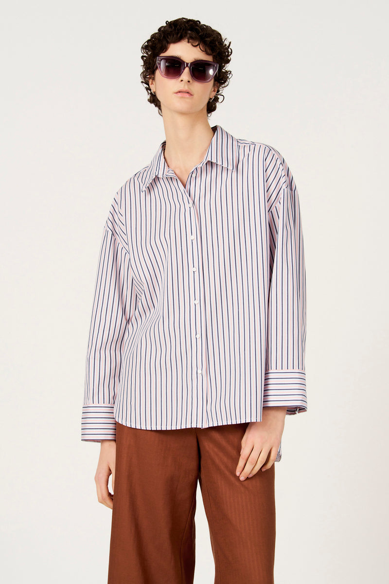 Chemise à manches longues - multicolore