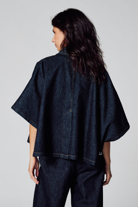 Veste Dark blue denim - Le Fabuleux Marcel de Bruxelles