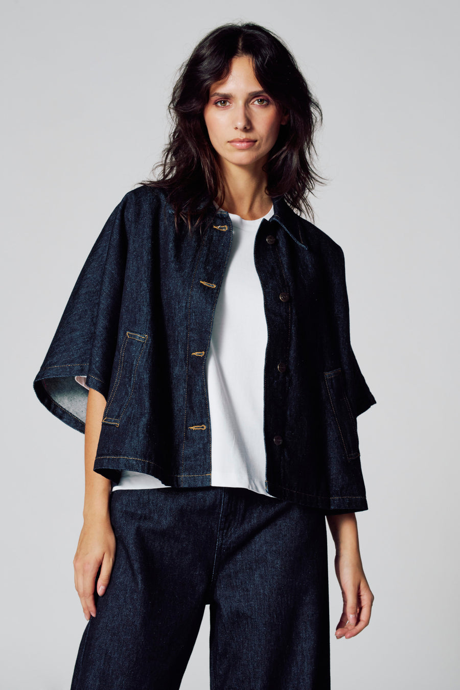 Jas - dark blue denim - Le Fabuleux Marcel de Bruxelles