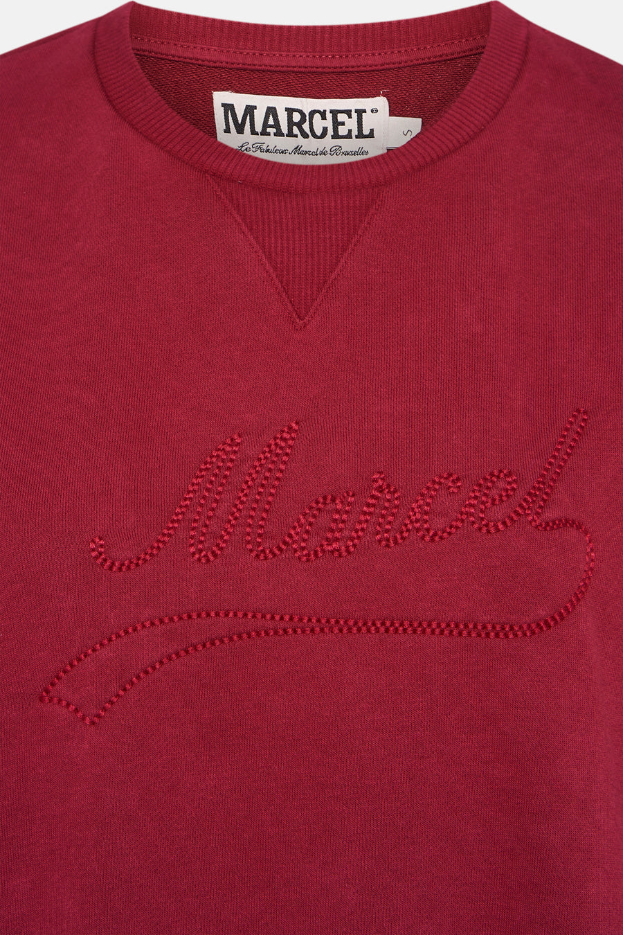 Sweater - rood - Le Fabuleux Marcel de Bruxelles