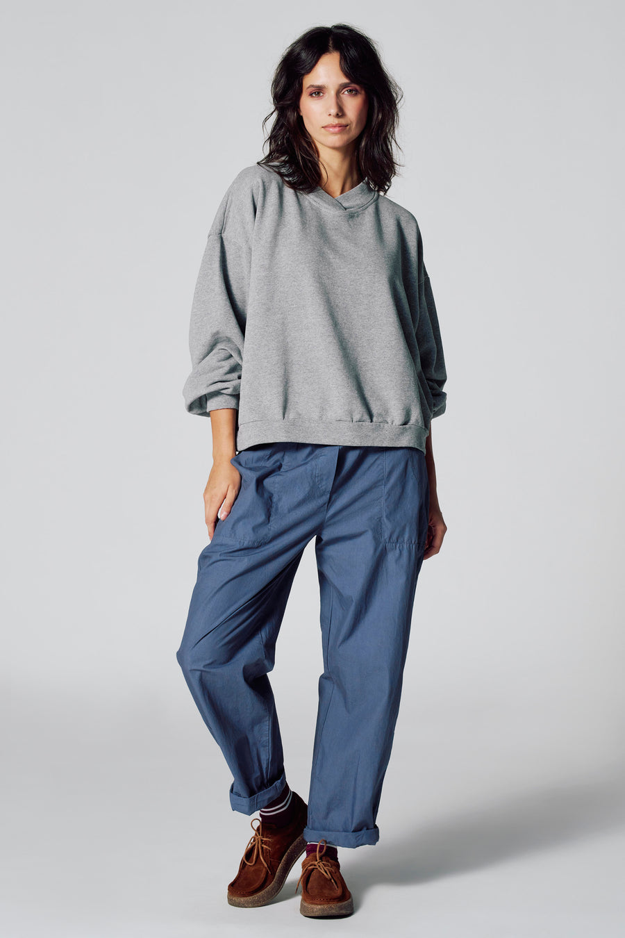 Sweater - grijs - Le Fabuleux Marcel de Bruxelles