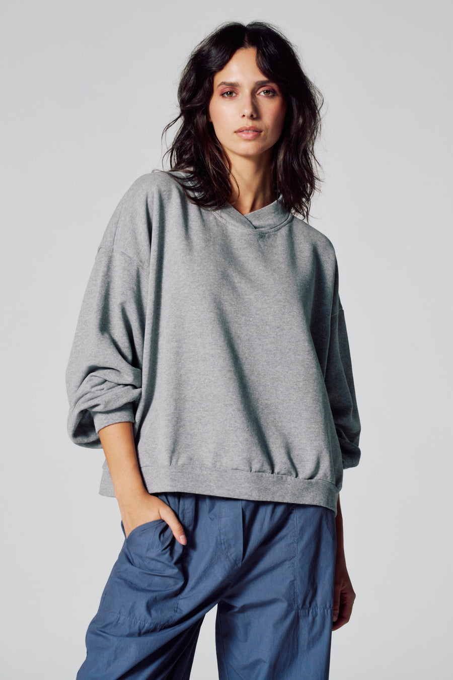 Sweater - grijs - Le Fabuleux Marcel de Bruxelles