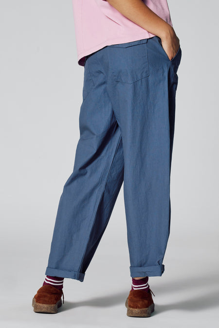 7/8 broek - Blauw