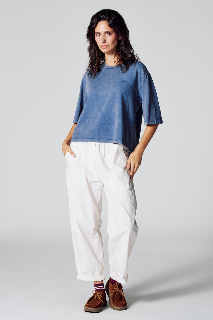 Pantalon 7/8 - Blanc - Le Fabuleux Marcel de Bruxelles - 2