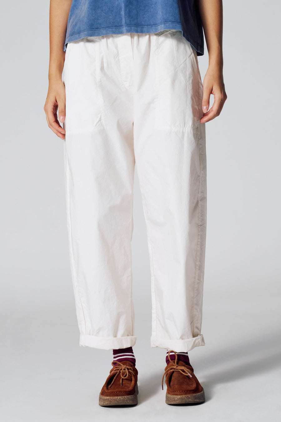 Pantalon 7/8 - Blanc - Le Fabuleux Marcel de Bruxelles - 1