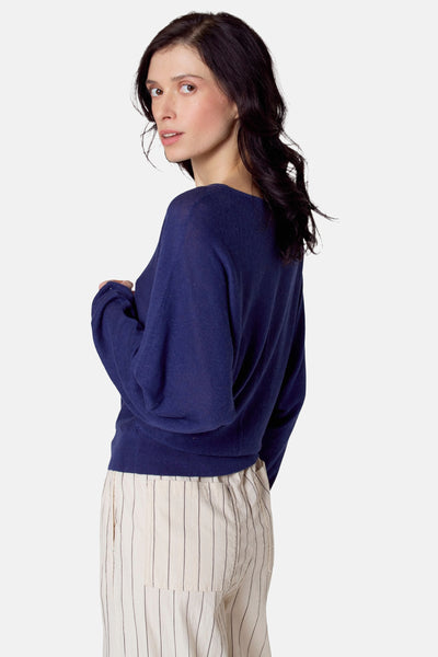 Trui met ronde hals Blauw - Le Fabuleux Marcel de Bruxelles