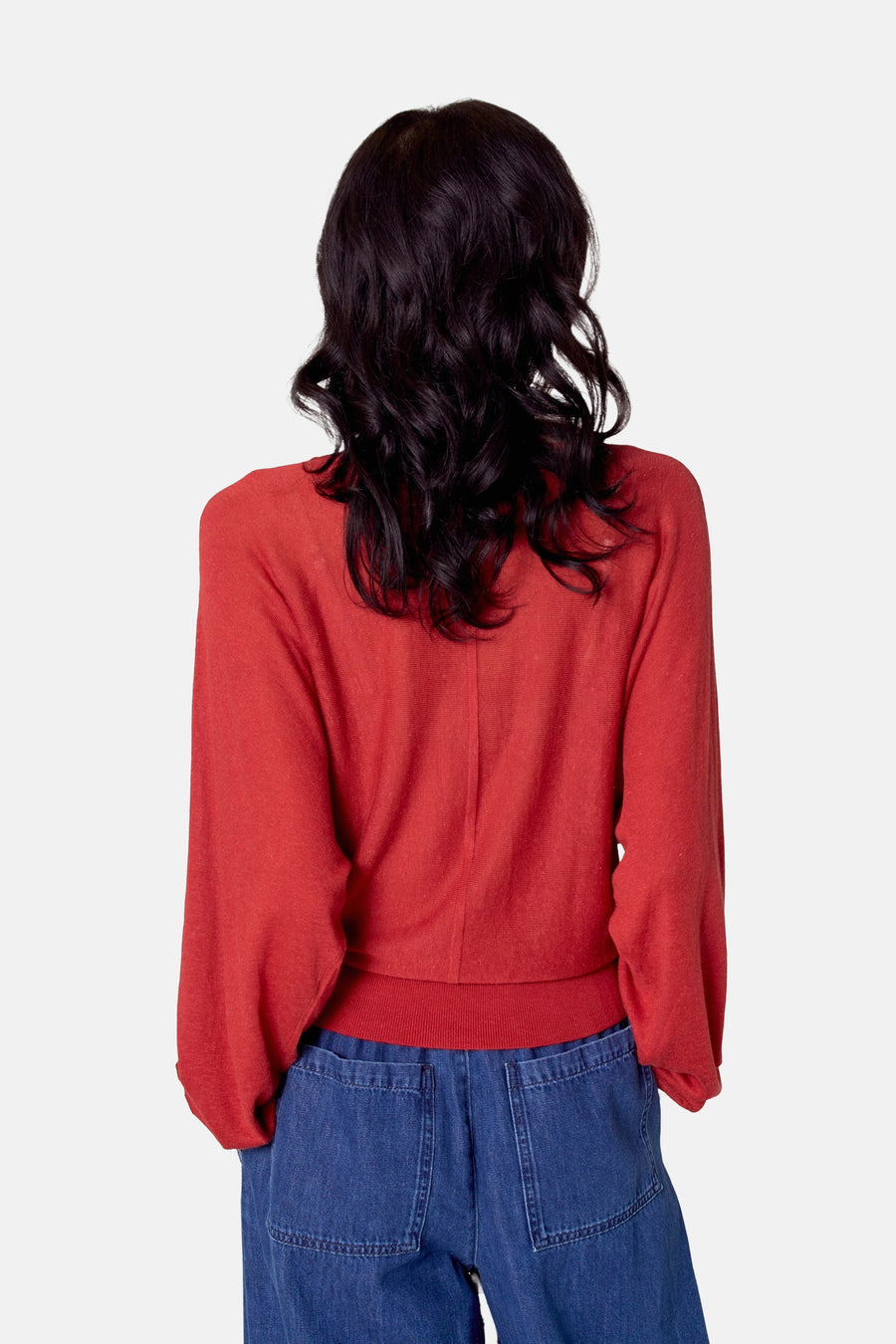 Pull met ronde hals - rood - Le Fabuleux Marcel de Bruxelles