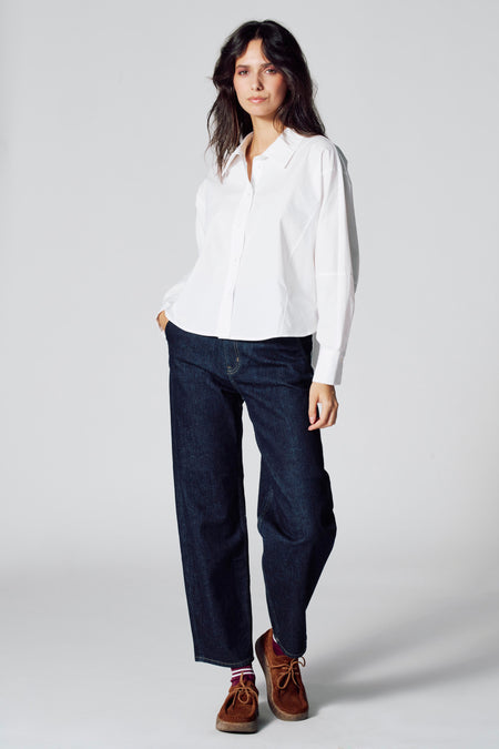 LE JEAN CHINO - dark blue denim