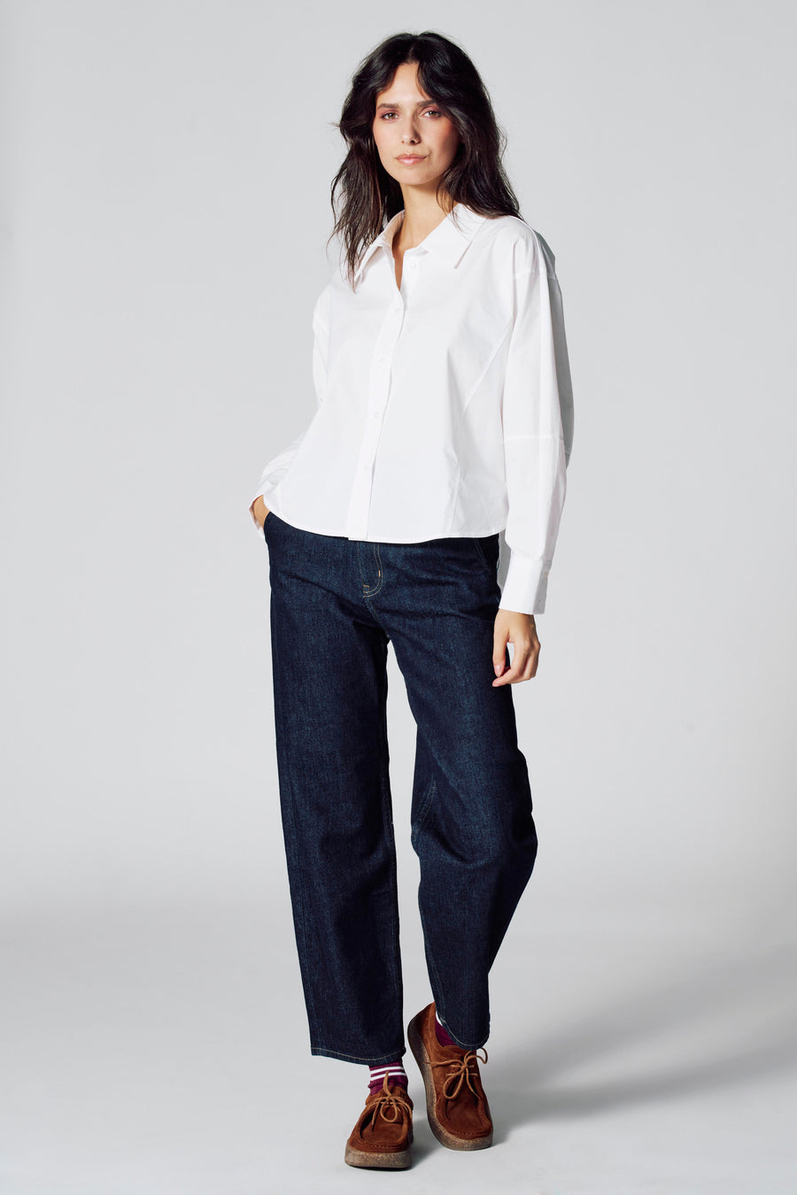 LE JEAN CHINO - dark blue denim - Le Fabuleux Marcel de Bruxelles