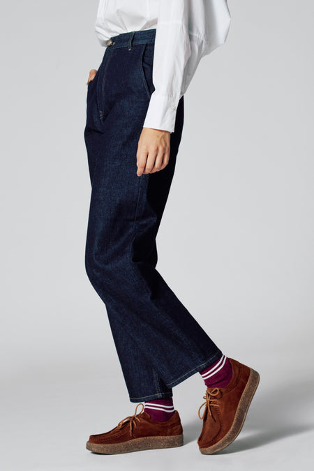 LE JEAN CHINO - dark blue denim