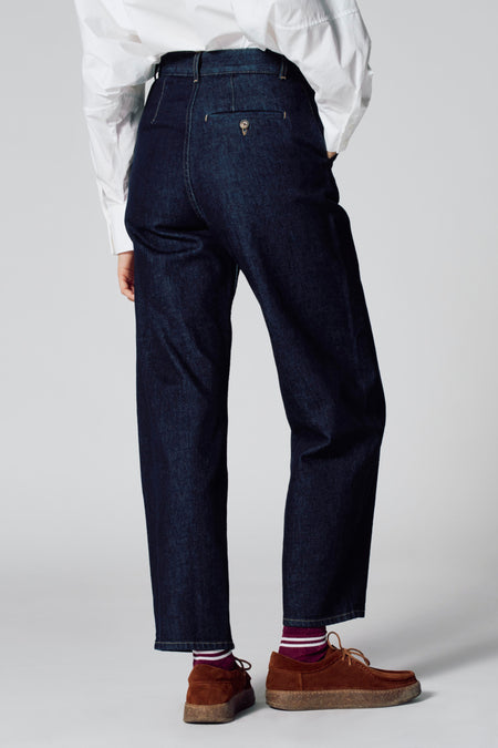 LE JEAN CHINO - dark blue denim