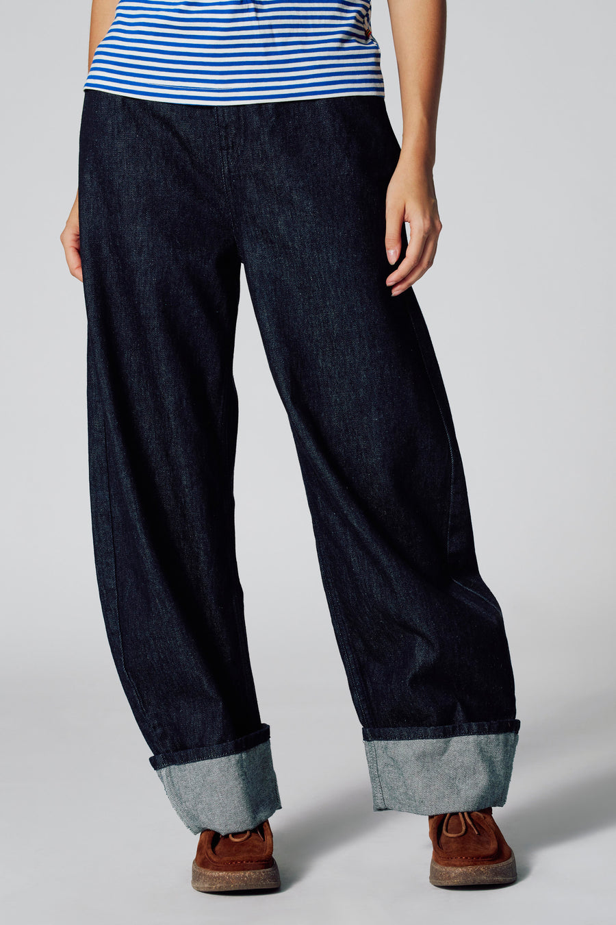 LE JEAN BALLOON - dark blue denim - Le Fabuleux Marcel de Bruxelles