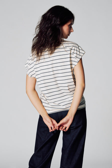 T-shirt met korte mouwen - beige