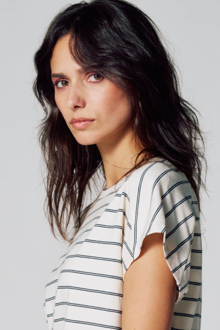 T-shirt met korte mouwen - beige