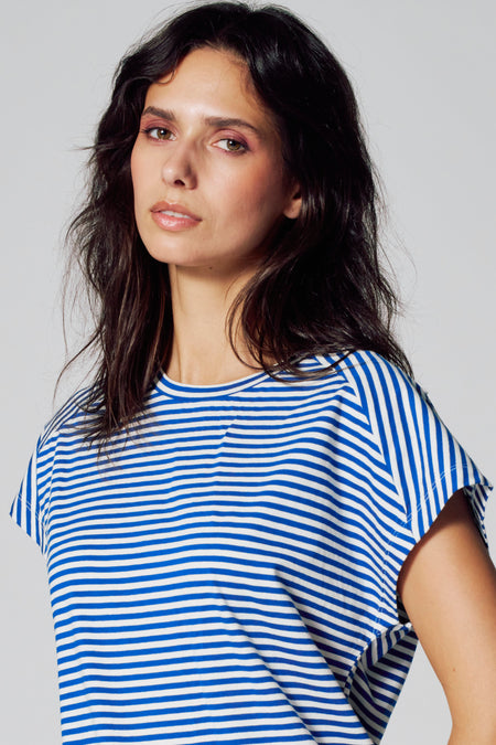 T-shirt met korte mouwen - blauw