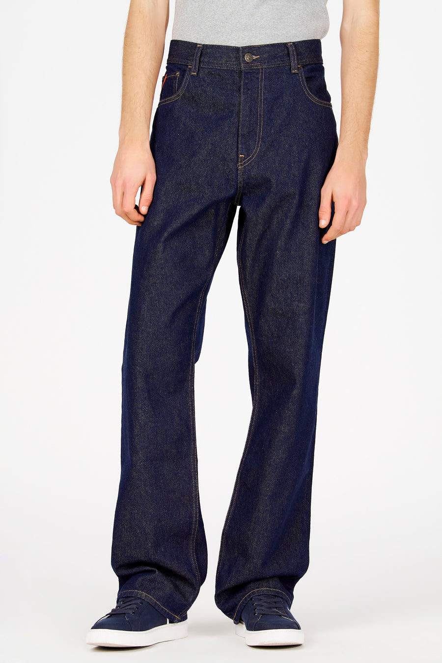 Le Jean Relaxed - Dark blue denim
