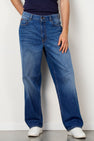 Le Jean Wide - Mid blue denim