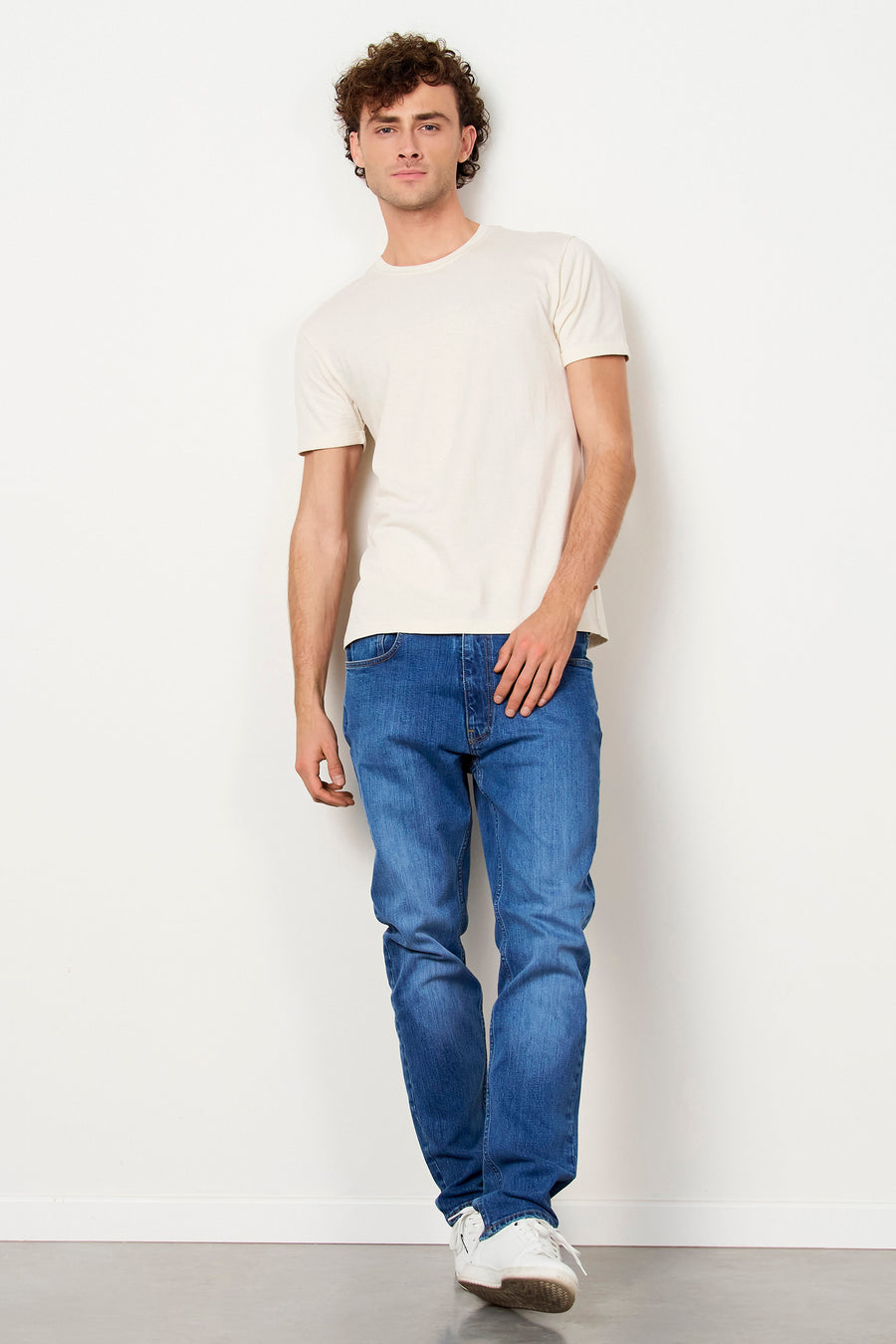 Le Jean - mid blue denim