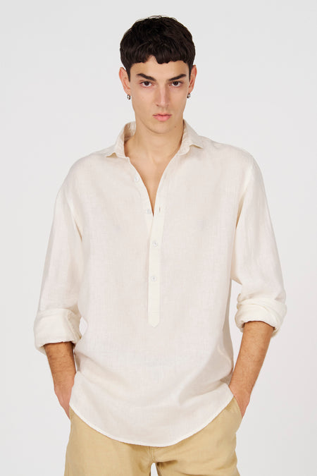 Hemd (lange mouwen) wit - Le Fabuleux Marcel de Bruxelles