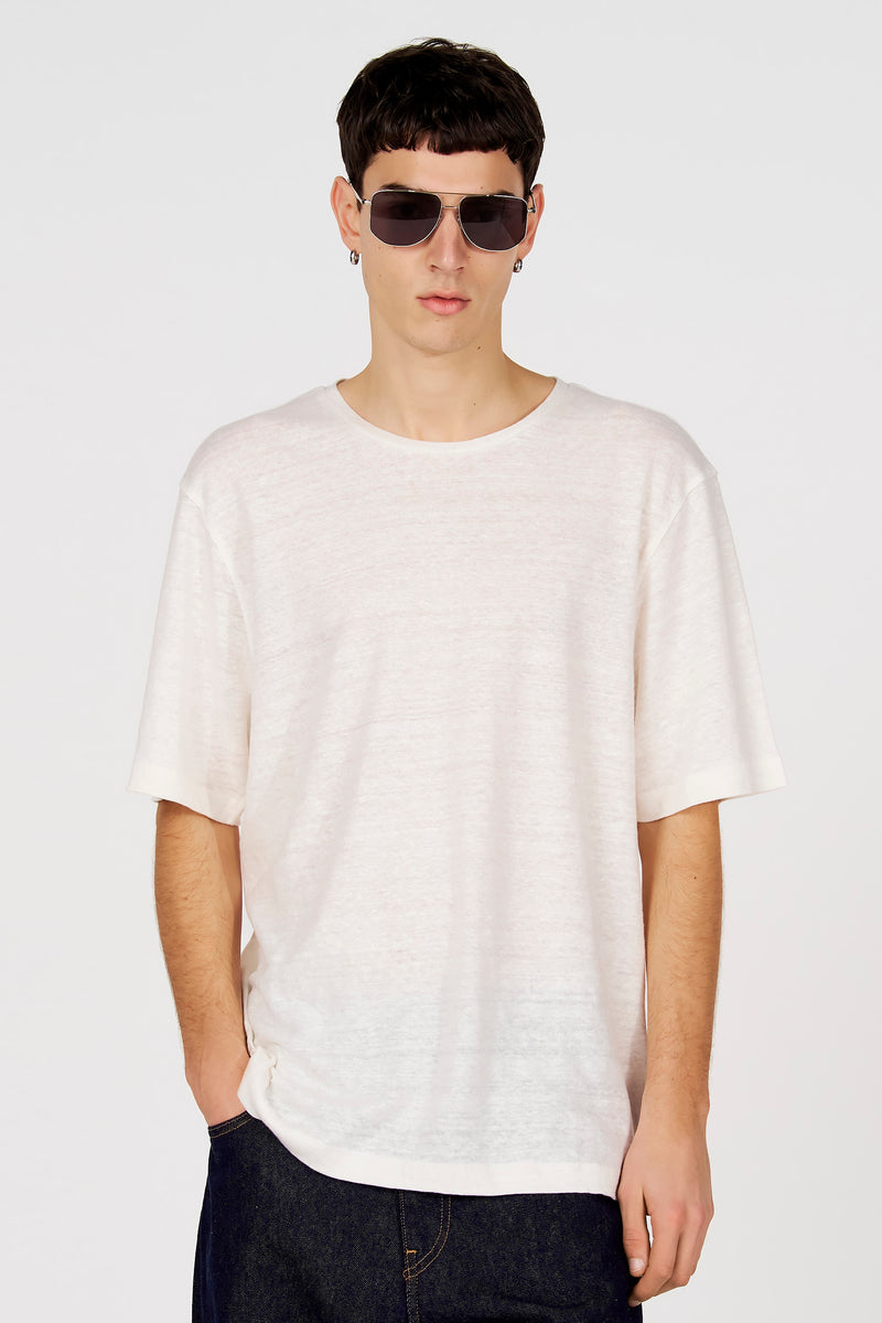 Chemise (manches courtes) blanc - Le Fabuleux Marcel de Bruxelles