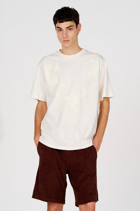 T-shirt met korte mouwen - wit