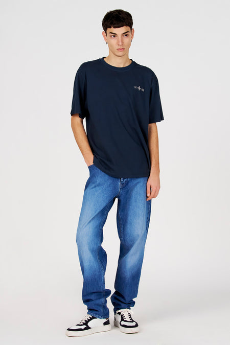 T-shirt met korte mouwen - blauw