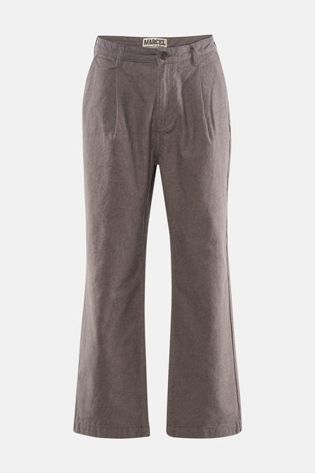 Pantalon coloré - brun