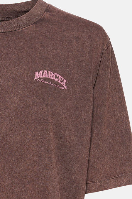 T-shirt (korte mouwen) bruin - Le Fabuleux Marcel de Bruxelles