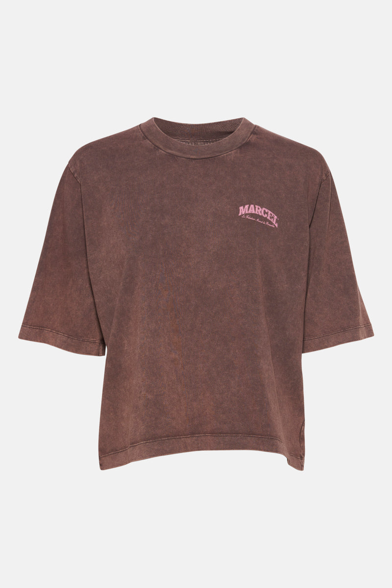 T-shirt (korte mouwen) bruin - Le Fabuleux Marcel de Bruxelles