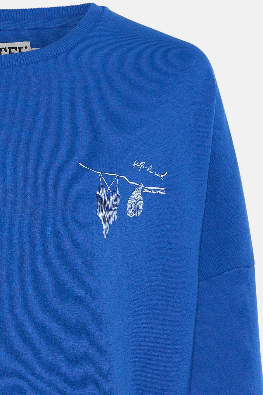 Sweat - bleu - Le Fabuleux Marcel de Bruxelles